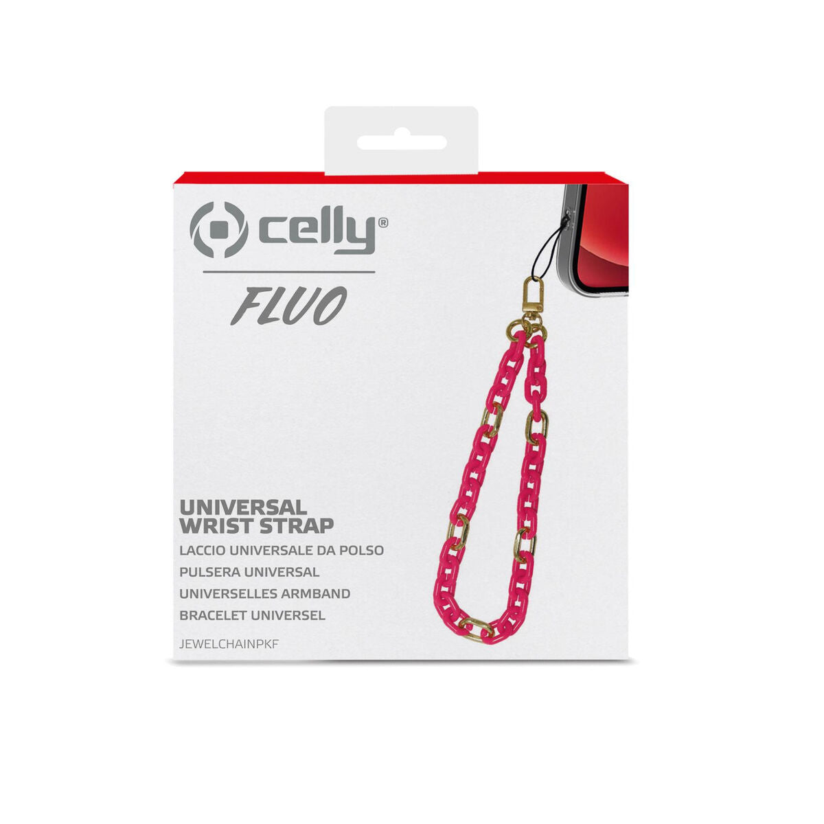 Cordón para Teléfono Móvil Celly JEWELCHAINPKF  Comprati.