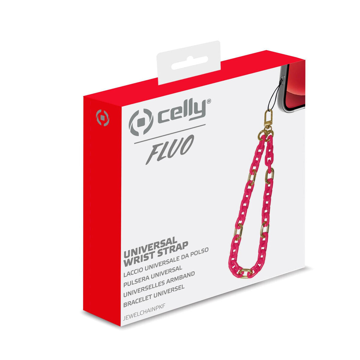 Cordón para Teléfono Móvil Celly JEWELCHAINPKF  Comprati.