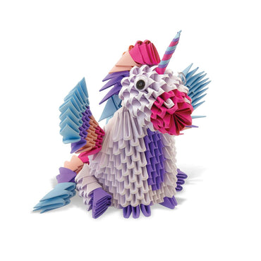 Juego de Manualidades con Papel Oxford Creagami 3D Unicornio  Comprati.