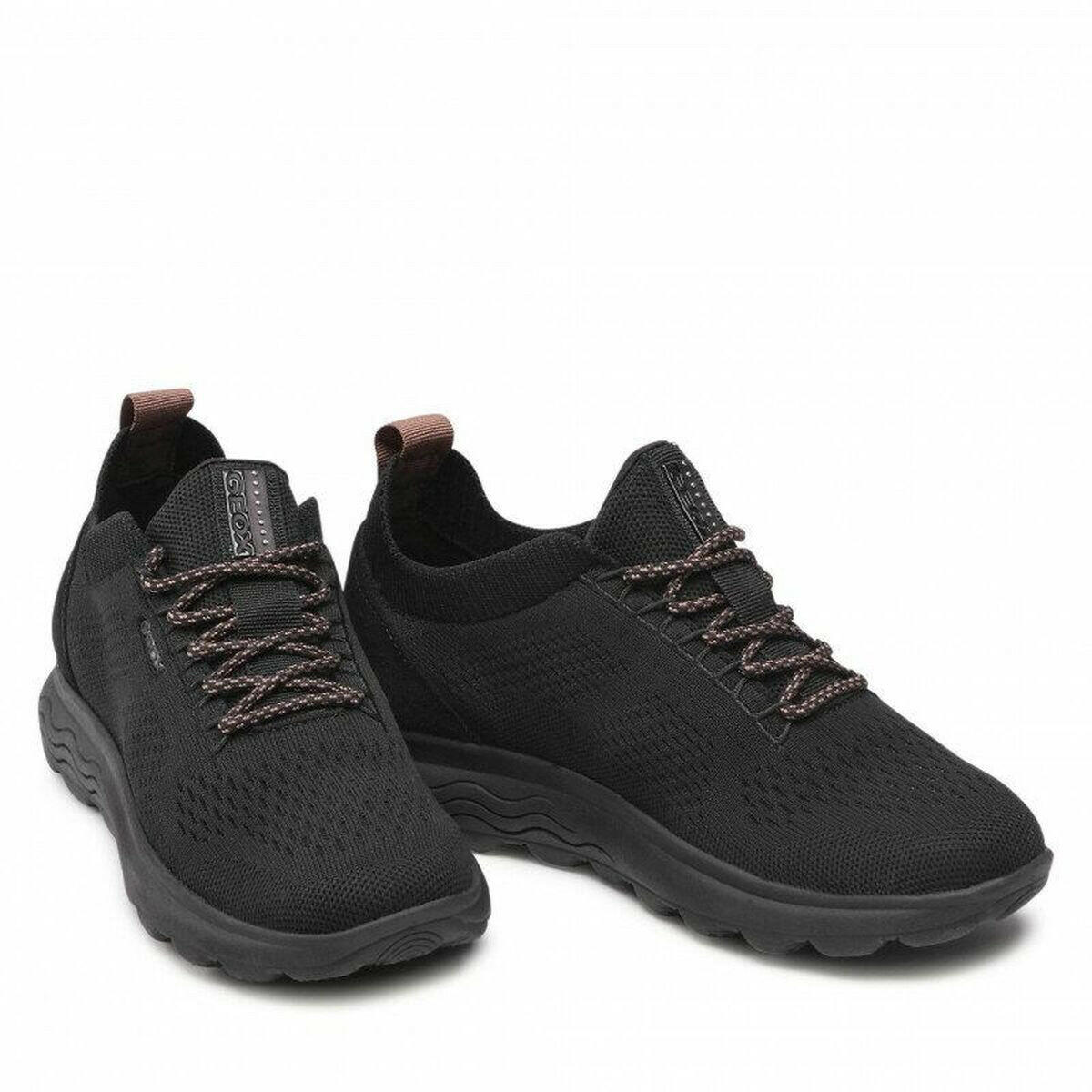 Zapatillas Deportivas Mujer Geox Spherica Negro  Comprati.