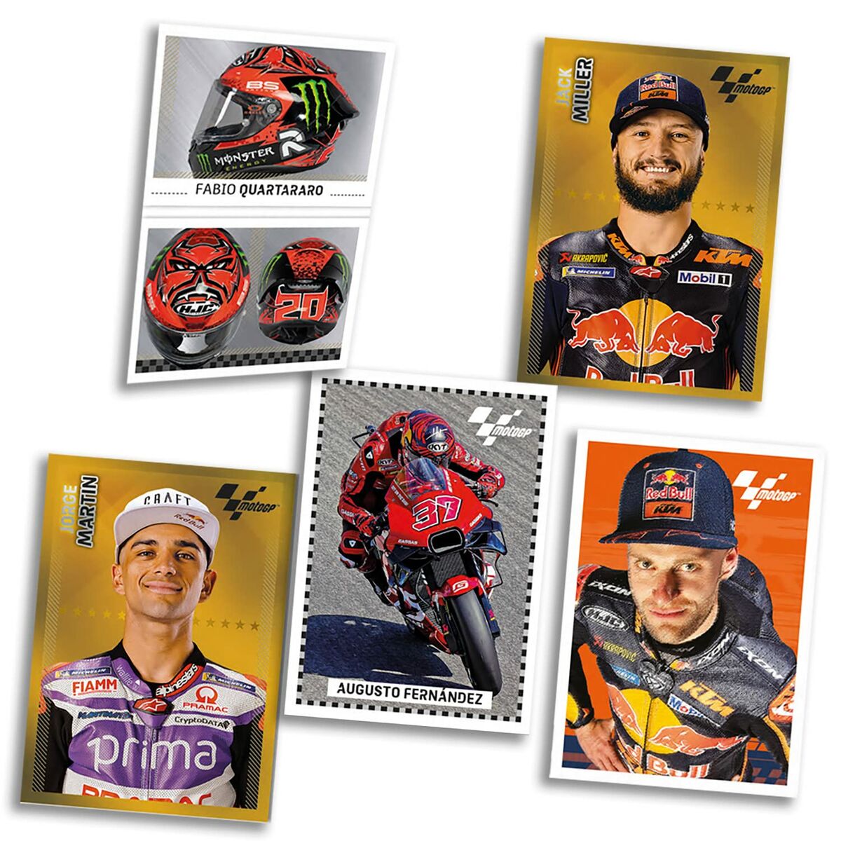 Pack de cromos Panini Moto GP 2023 10 Sobres  Comprati.