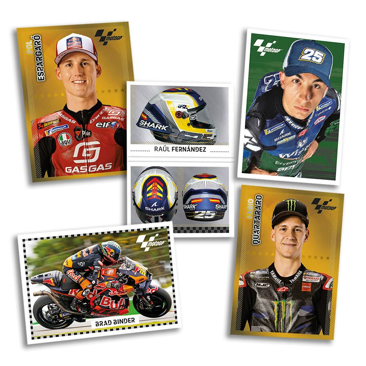 Pack de cromos Panini Moto GP 2023 10 Sobres  Comprati.