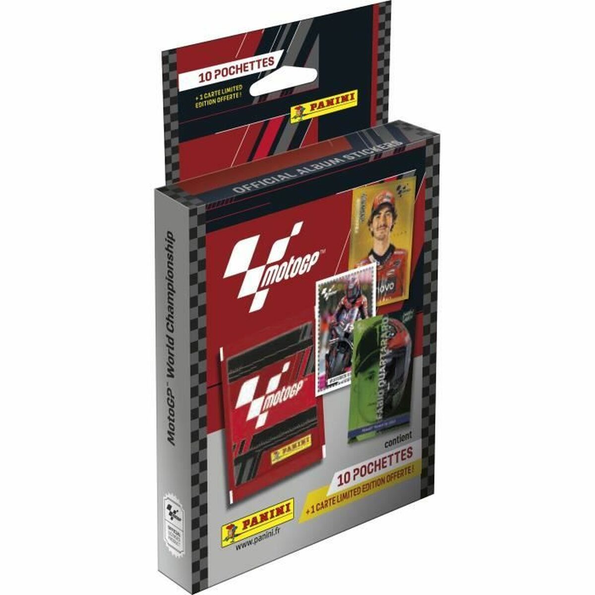 Pack de cromos Panini Moto GP 2023 10 Sobres  Comprati.