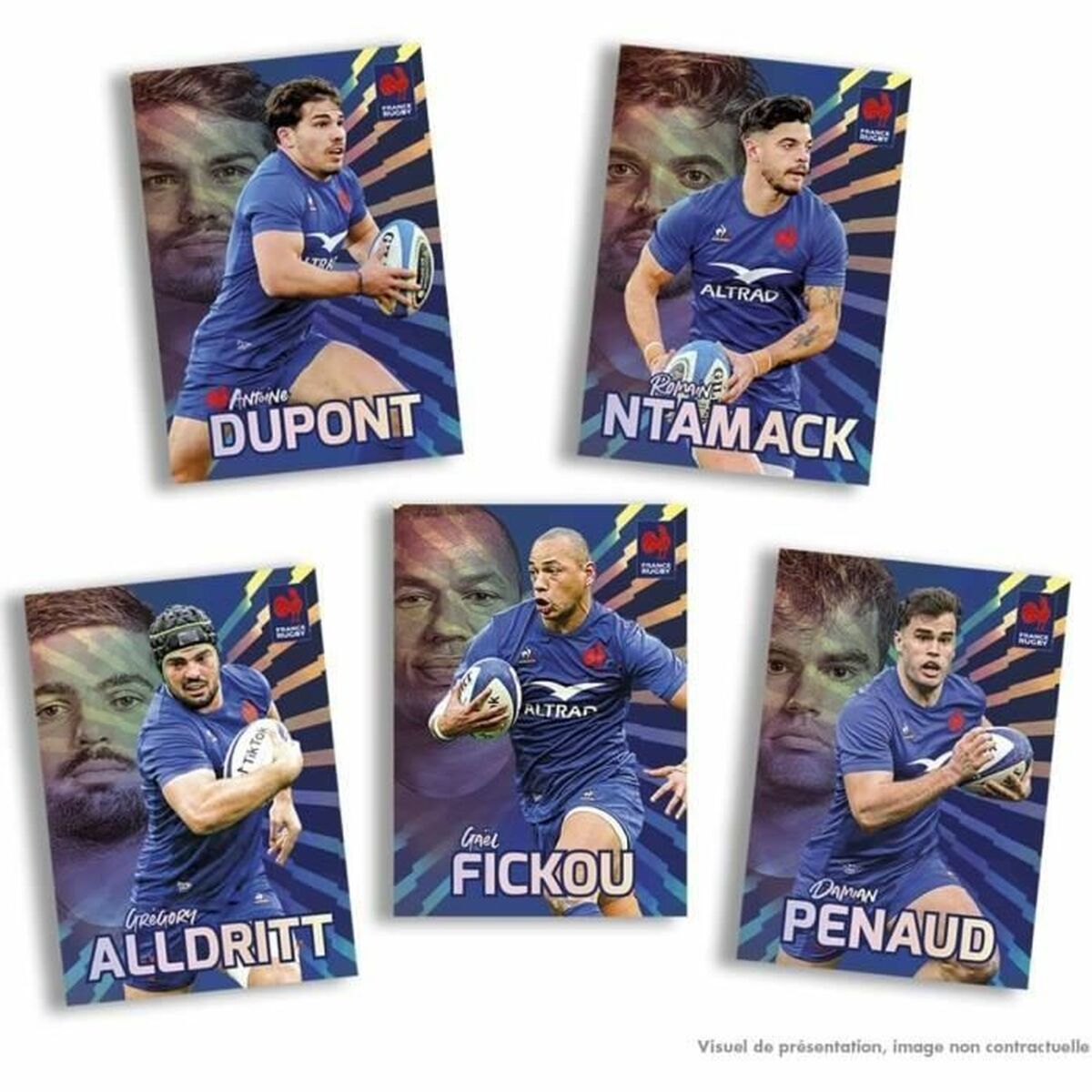 Pack de cromos Panini France Rugby 7 Sobres  Comprati.