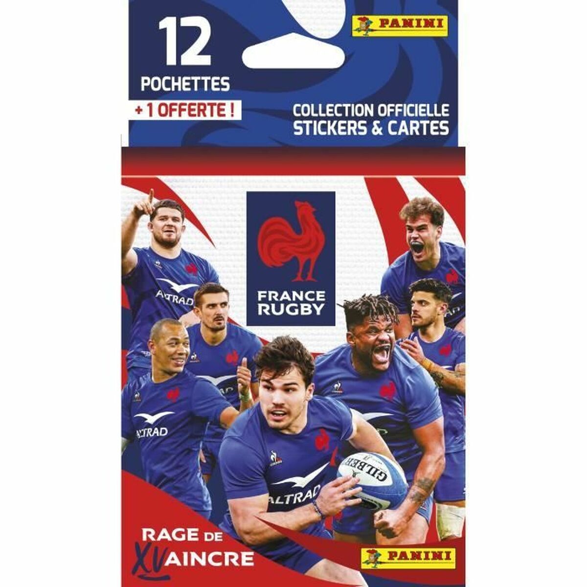 Pack de cromos Panini France Rugby 12 Sobres  Comprati.