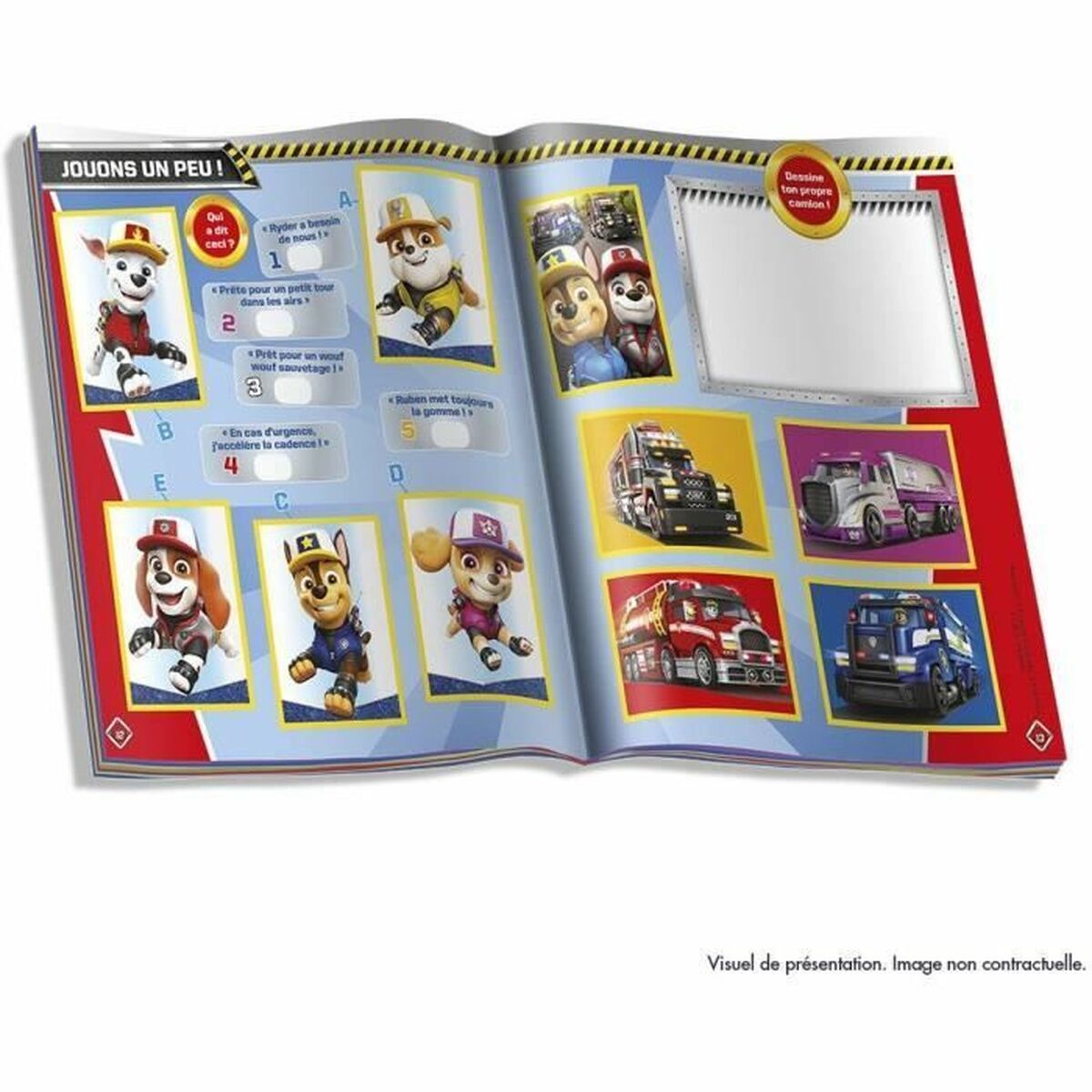 Álbum de cromos Panini Paw Patrol (FR)  Comprati.