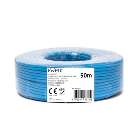 Cable de Red Rígido UTP Categoría 6 Ewent IM1222 Azul 50 m  Comprati.