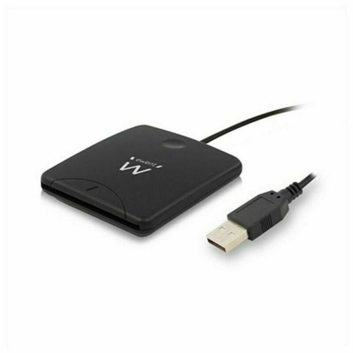 Lector de Tarjetas DNI/SIP Ewent EW1052 USB 2.0 Negro  Comprati.