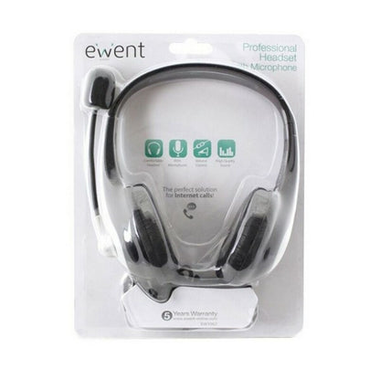 Auriculares con Micrófono Ewent EW3562 Negro  Comprati.