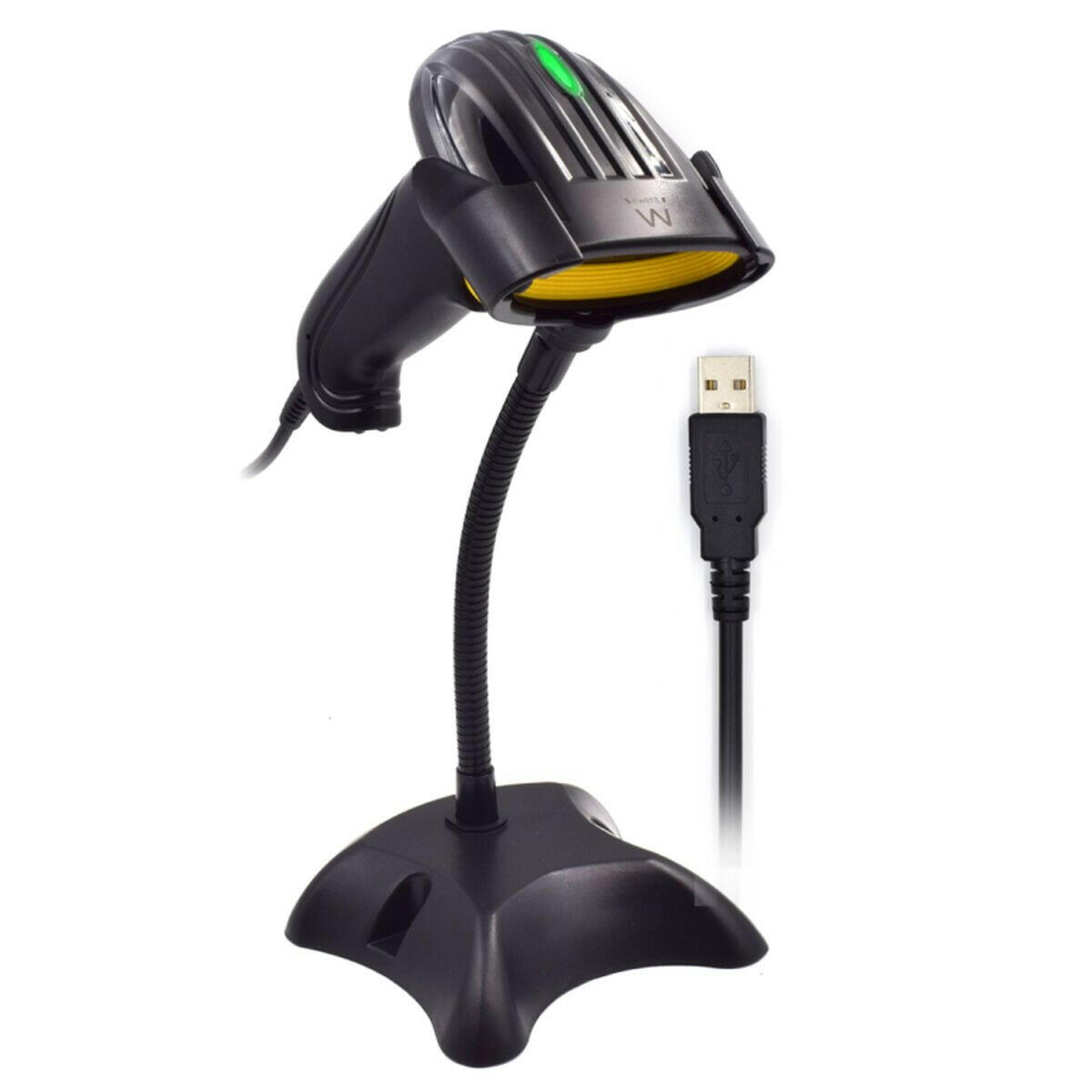 Lector Código de Barras con Soporte Ewent EW3400 LED USB  Comprati.