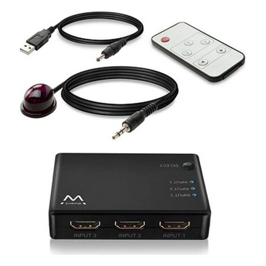 Adaptador/Conversor AV Ewent EW3730 HDMI 4K Negro  Comprati.