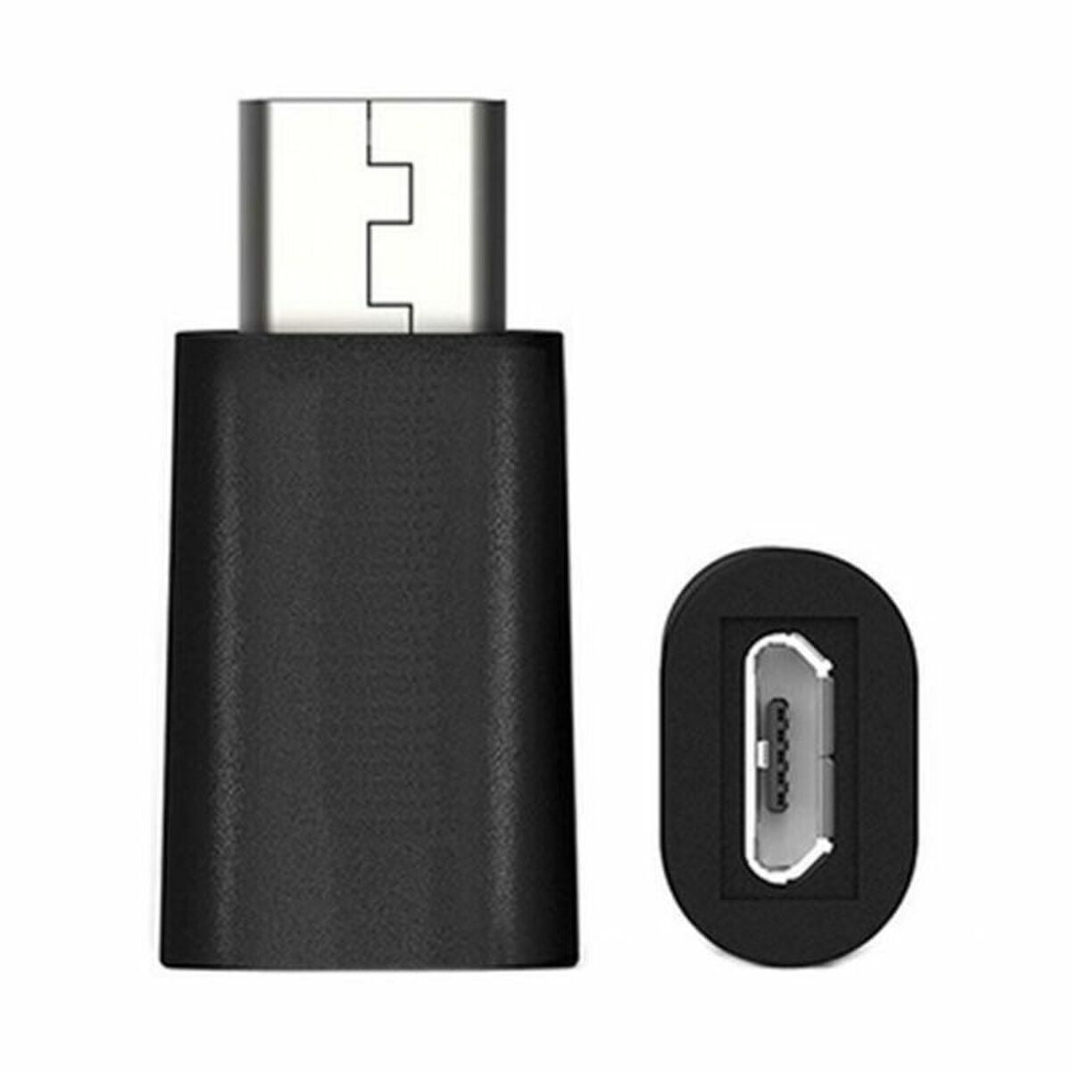 Adaptador USB C a Micro USB 2.0 Ewent EW9645 5V Negro  Comprati.