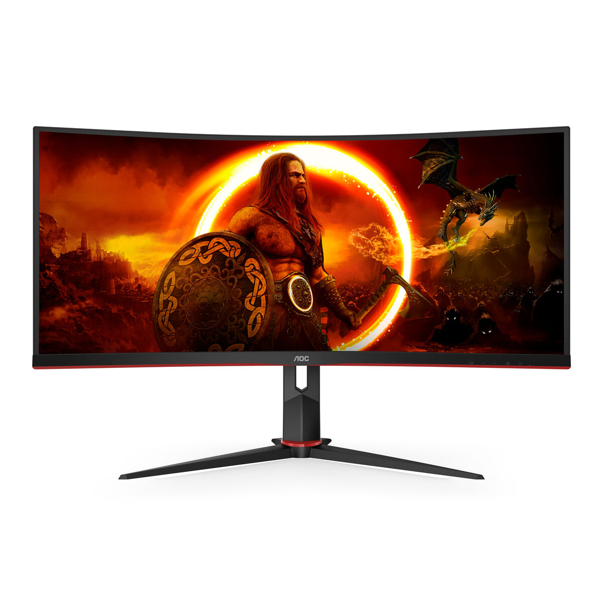 Monitor AOC CU34G2XP/BK Wide Quad HD 34" 180 Hz  Comprati.