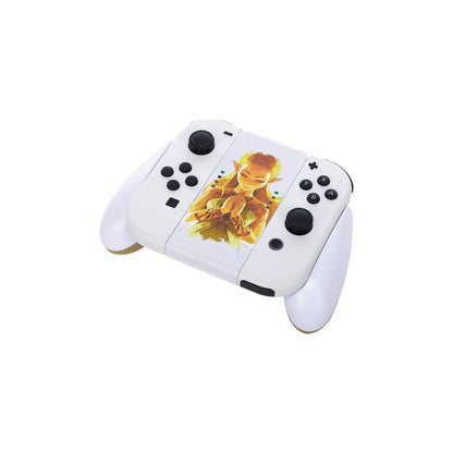 Mando Gaming Powera NSAC0059-01 Nintendo Switch Blanco/Dorado  Comprati.