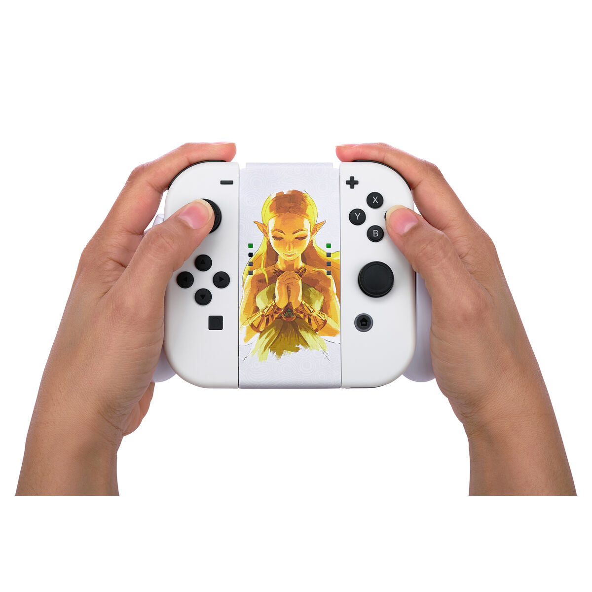 Mando Gaming Powera NSAC0059-01 Nintendo Switch Blanco/Dorado  Comprati.