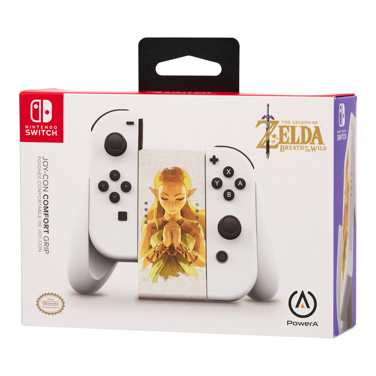 Mando Gaming Powera NSAC0059-01 Nintendo Switch Blanco/Dorado  Comprati.