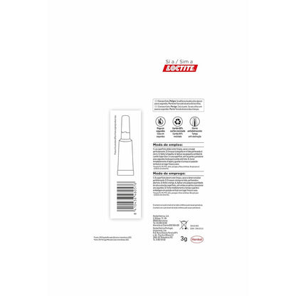 Pegamento Loctite SuperGlue-3 2943113 3 g Reposicionable Gel  Comprati.