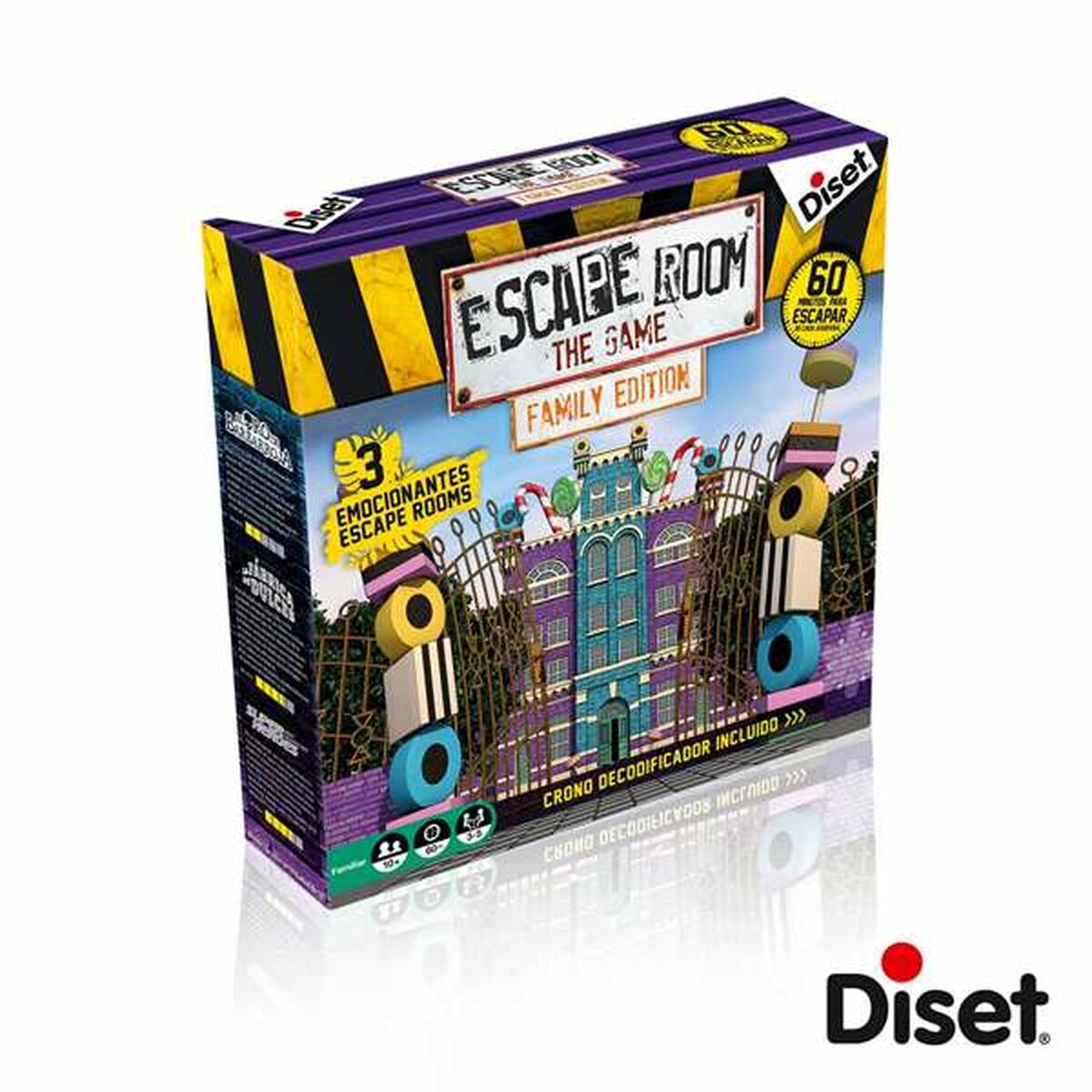 Juego de Mesa Diset Escape Room Family Edition ES  Comprati.