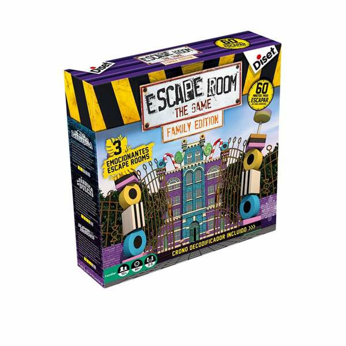 Juego de Mesa Diset Escape Room Family Edition ES  Comprati.