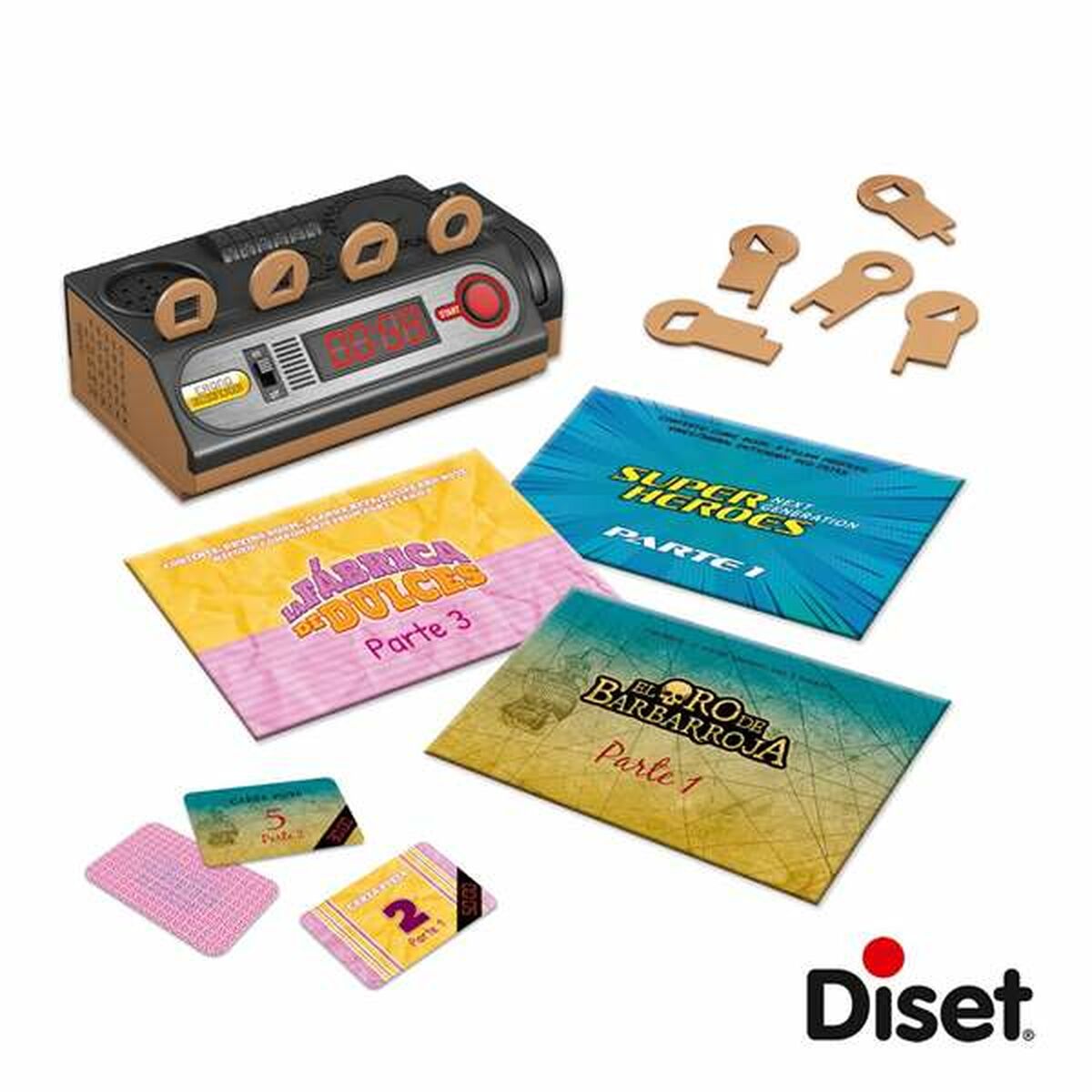 Juego de Mesa Diset Escape Room Family Edition ES  Comprati.