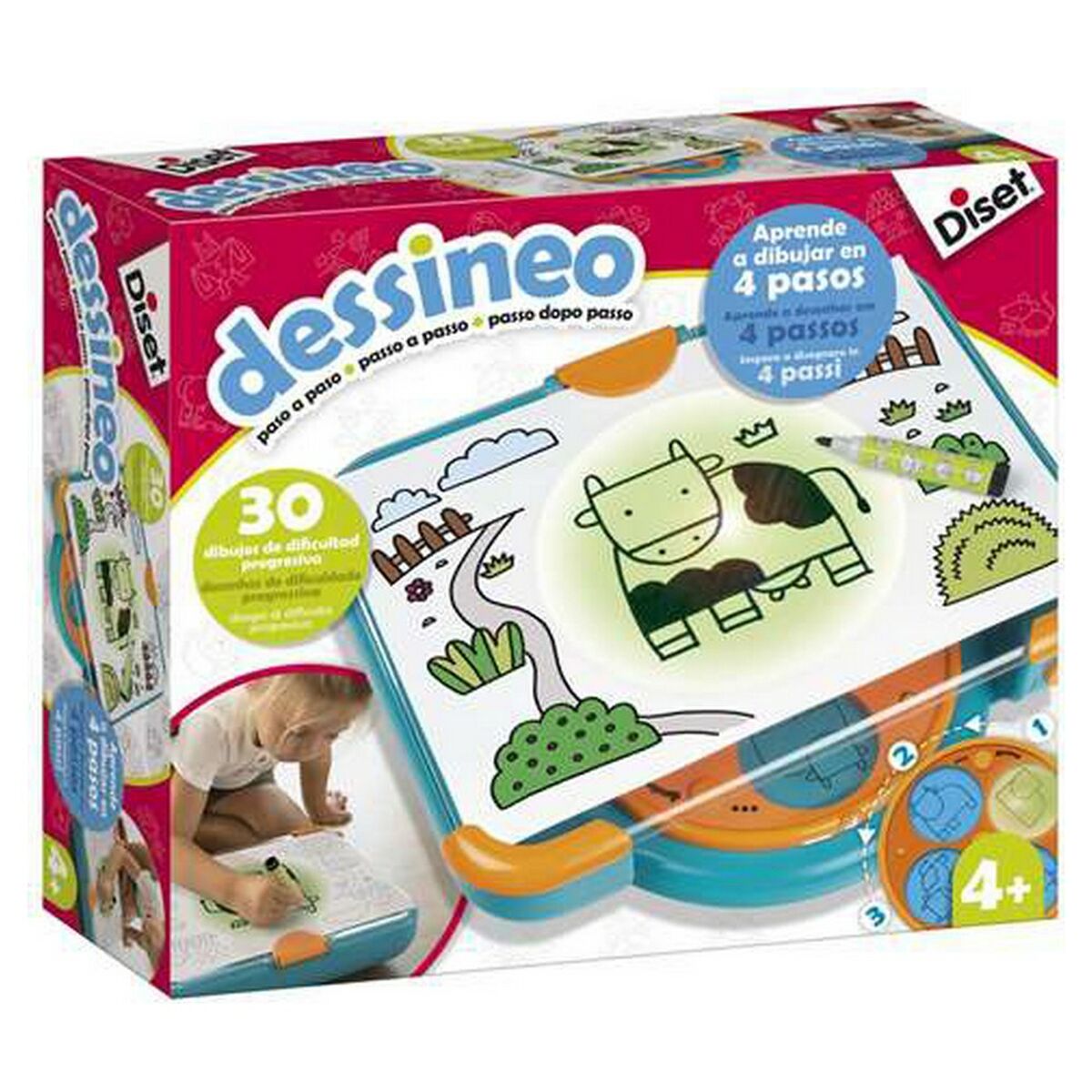 Juego Educativo Dessineo Diset Dibujo  Comprati.