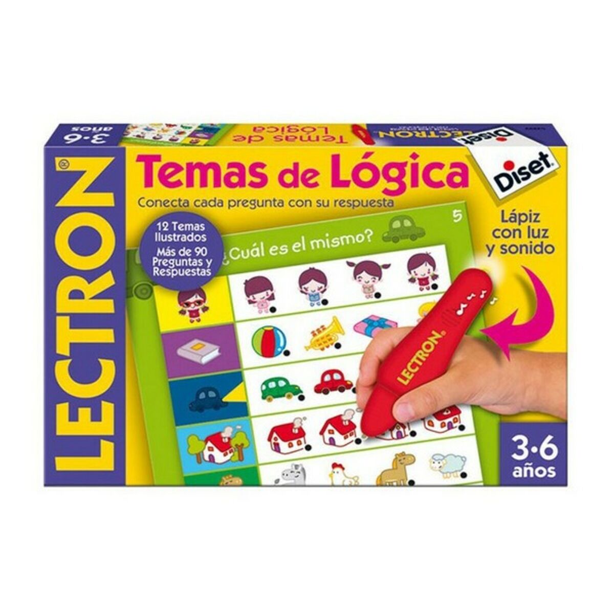 Juego Educativo Diset Temas de Lógica ES  Comprati.