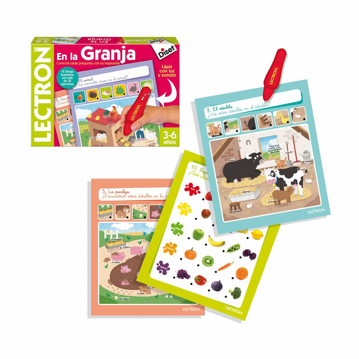 Juego Educativo Diset Lectron  Comprati.