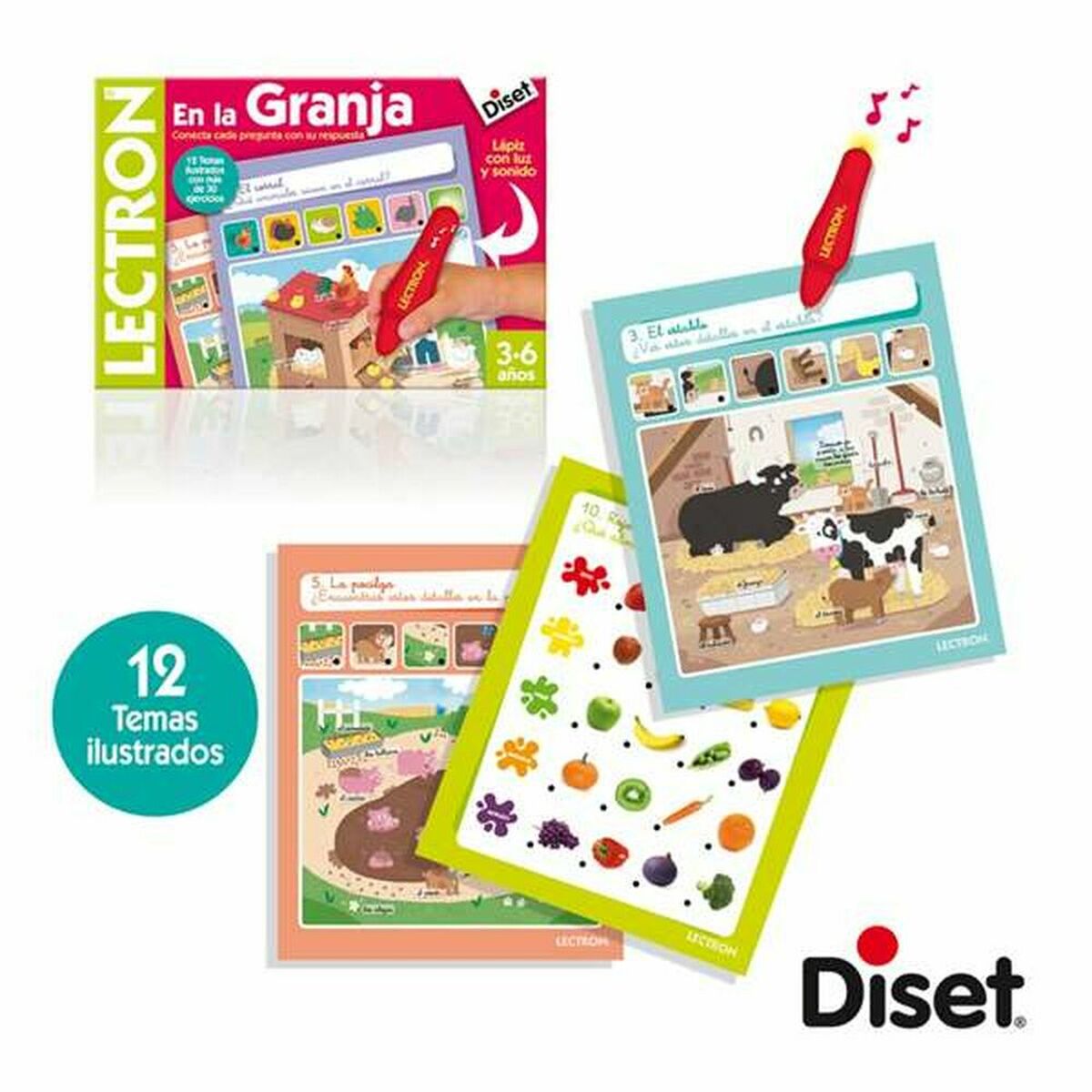 Juego Educativo Diset Lectron  Comprati.