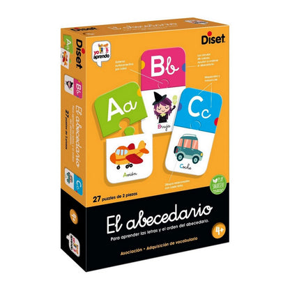 Juego Educativo Diset El Abecedario 54 Piezas  Comprati.