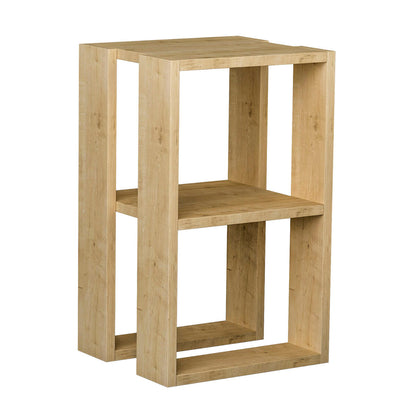 Mesa de Centro Alexandra House Living Roble Madera MDP 60 x 32 x 60 cm 1 Estante  Comprati.