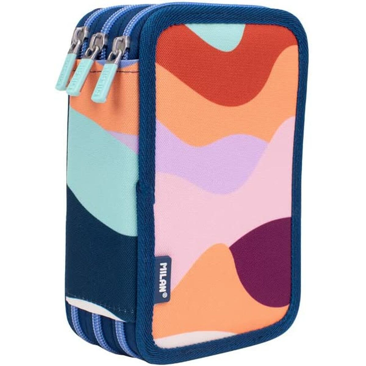 Plumier Triple Milan The Fun Multicolor 19,5 x 13 x 7,5 cm  Comprati.