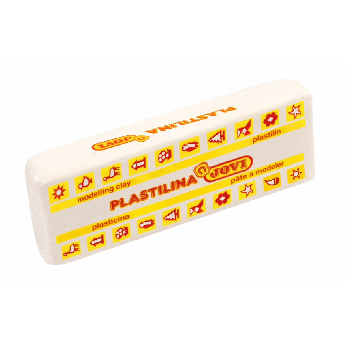 Barras de plastilina Jovi School 150 g Blanco (15 Piezas)  Comprati.