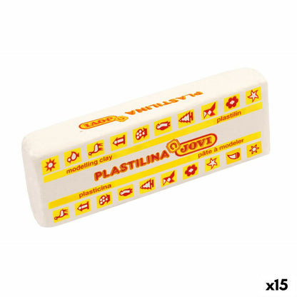 Barras de plastilina Jovi School 150 g Blanco (15 Piezas)  Comprati.