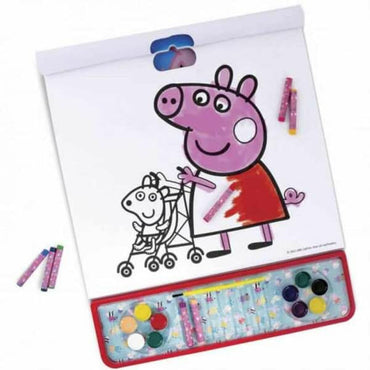 Dibujos para pintar Peppa Pig Pegatinas 4 en 1  Comprati.