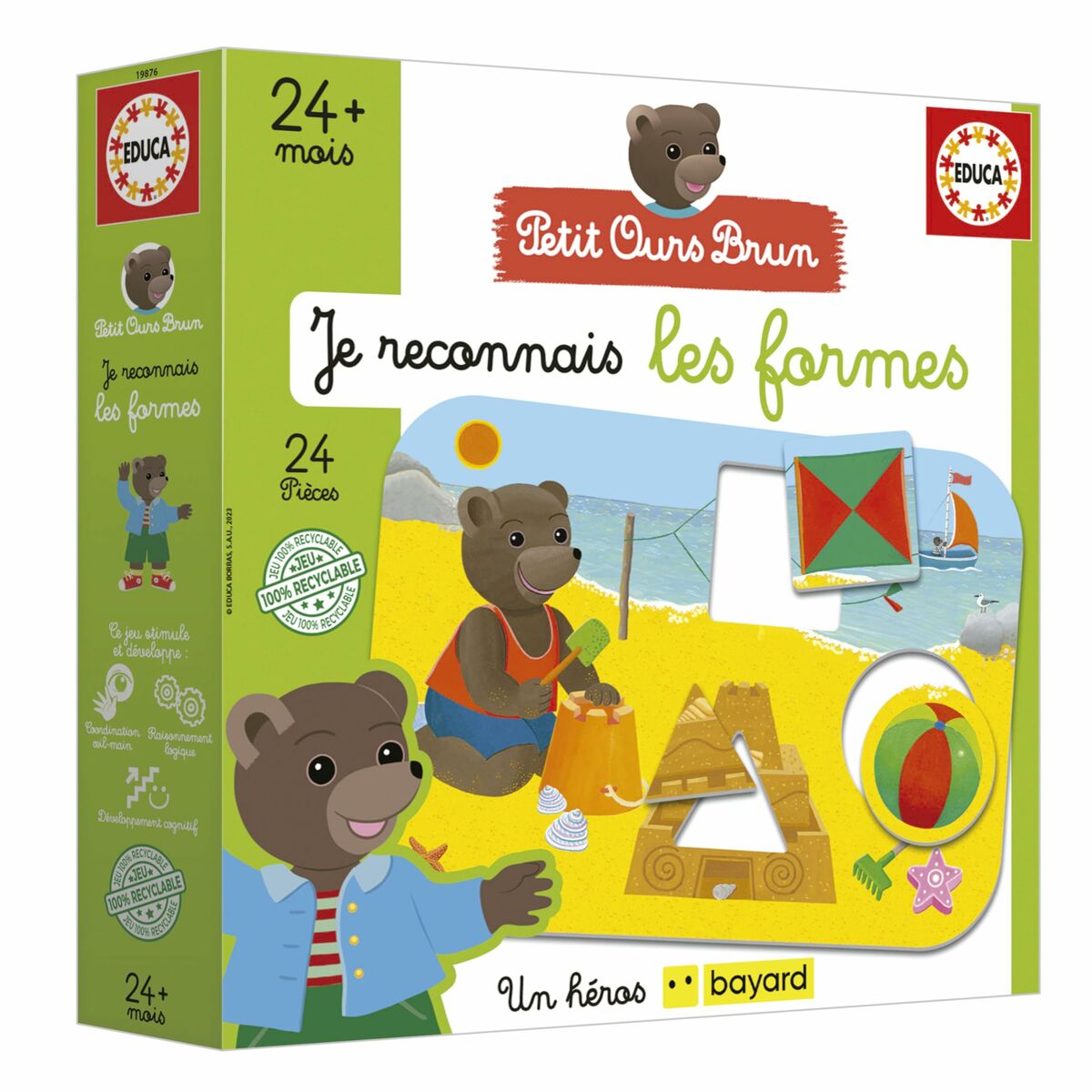 Juego Educativo Educa Je recononais les formes (FR)  Comprati.