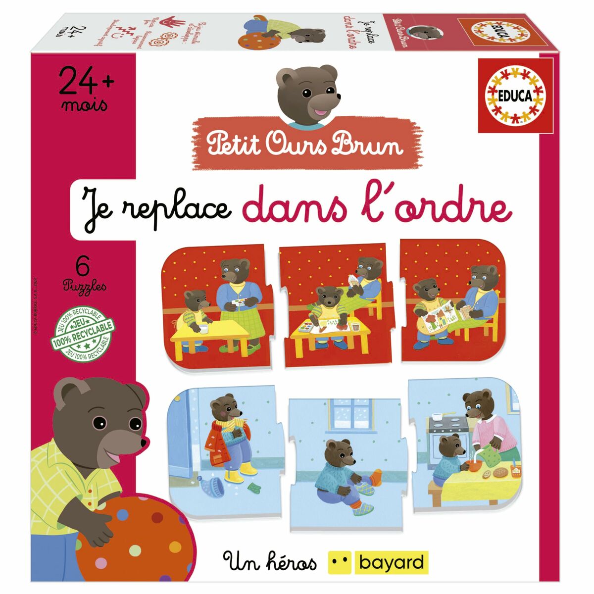 Juego Educativo Educa Je replace dans l´ordre (FR)  Comprati.