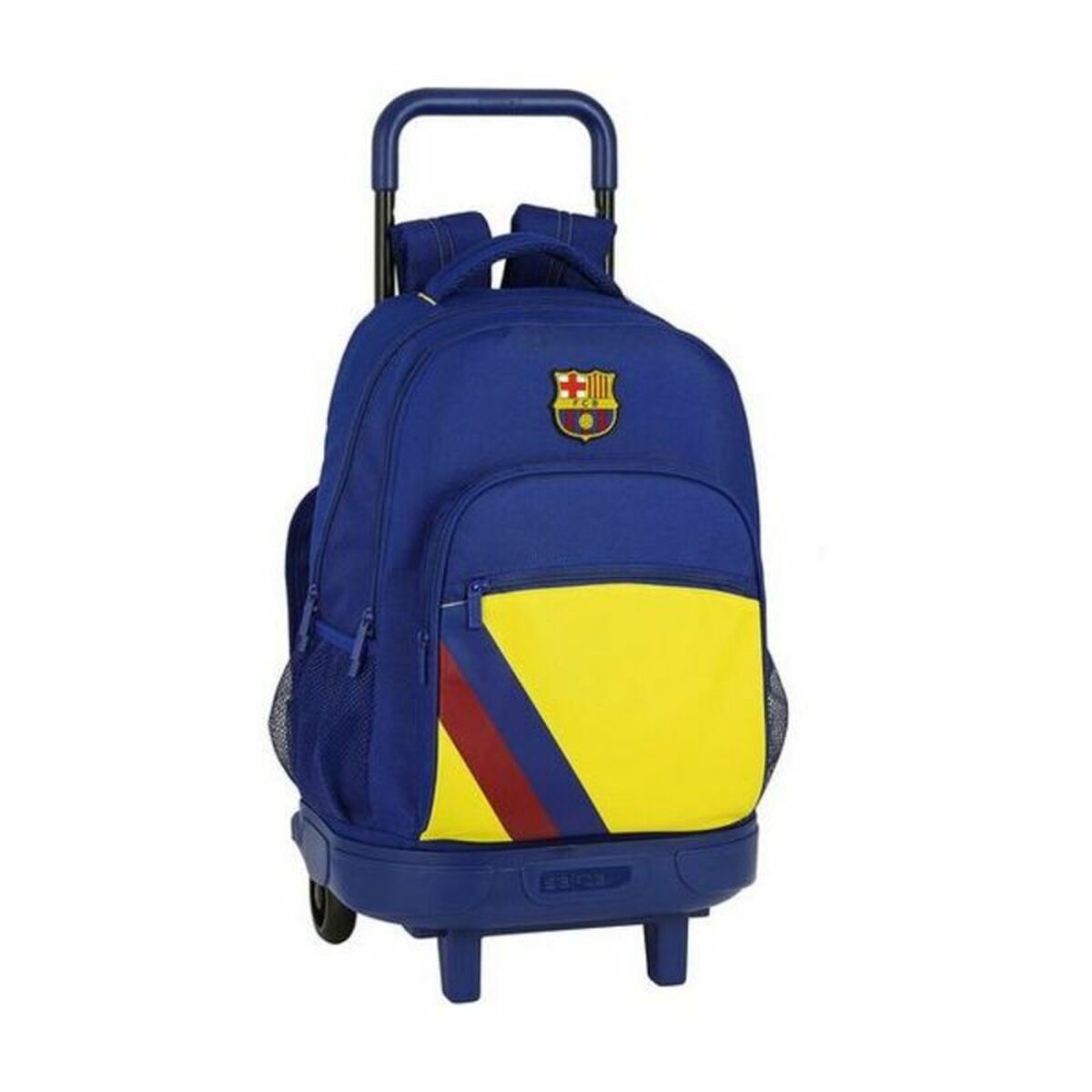 Mochila Escolar con Ruedas Compact F.C. Barcelona 612025918 Azul (33 x 45 x 22 cm)  Comprati.