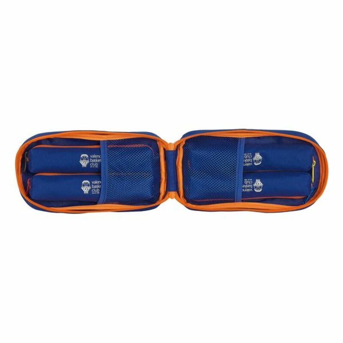 Plumier Mochila Valencia Basket M847 Azul Naranja 12 x 23 x 5 cm  Comprati.