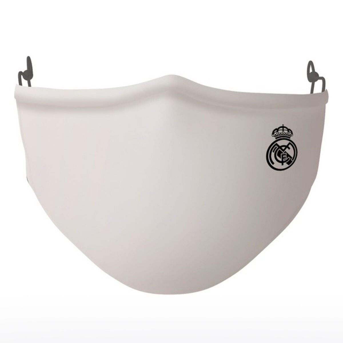 Mascarilla Higiénica de Tela Reutilizable Real Madrid C.F. SF430915 Blanco  Comprati.