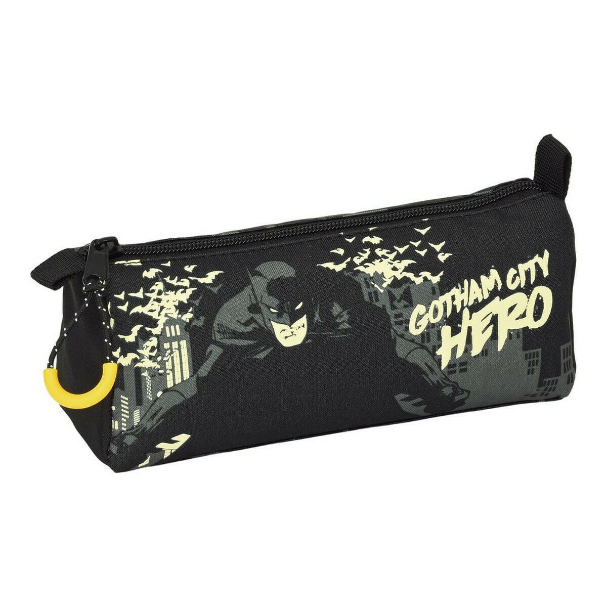 Estuche Escolar Batman Hero Negro (21 x 8 x 7 cm)  Comprati.