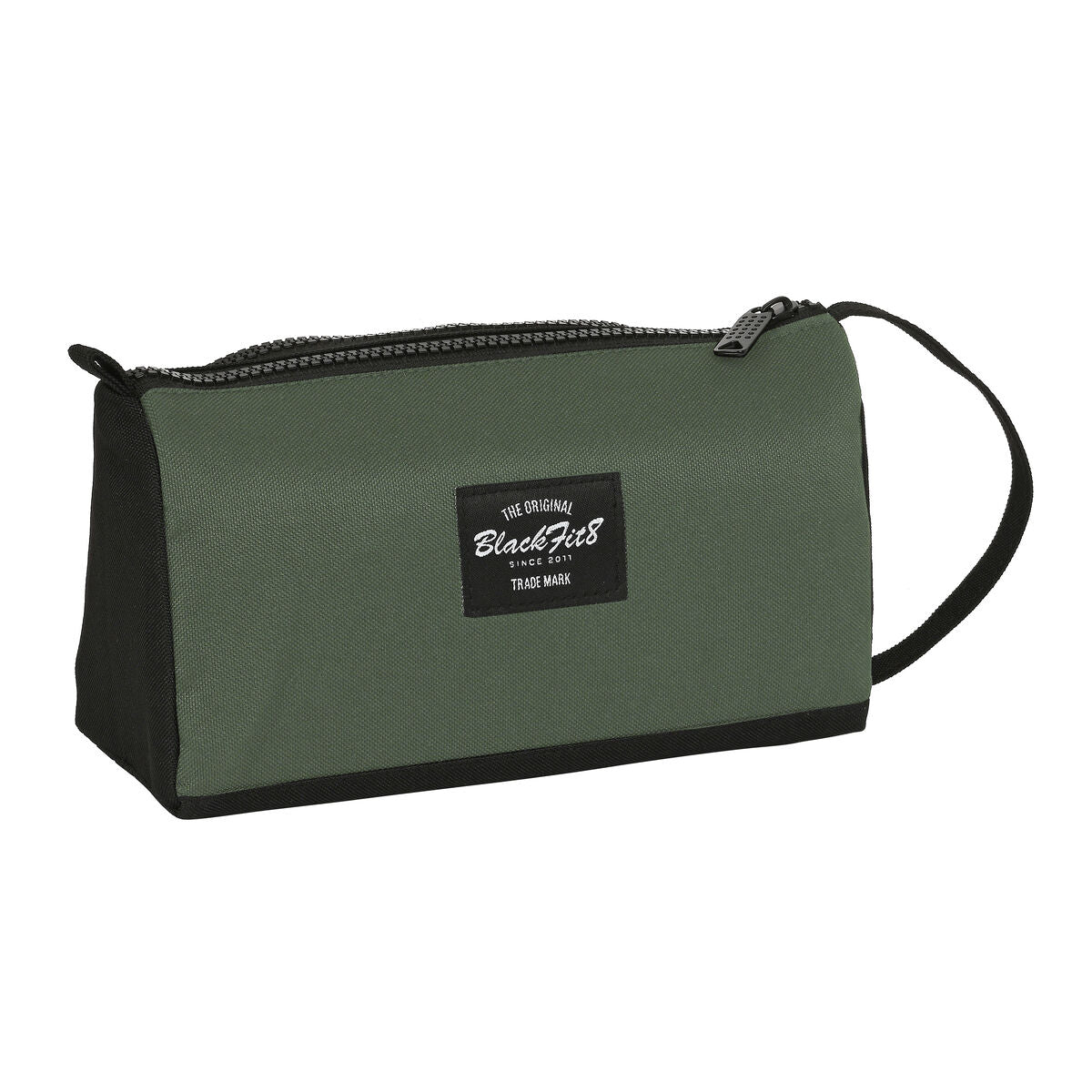 Estuche Escolar con Accesorios BlackFit8 Gradient Negro Verde militar (32 Piezas)  Comprati.