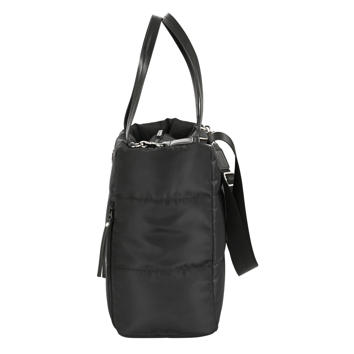 Bolso Moos Negro Acolchado Negro (54 x 31 x 17 cm)  Comprati.