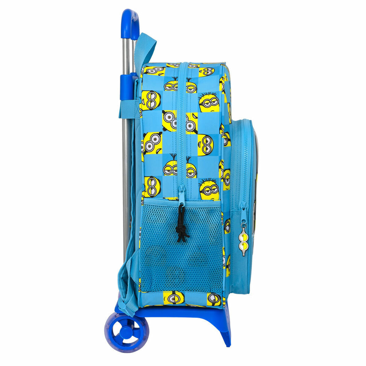 Mochila Escolar con Ruedas Minions Minionstatic Azul (33 x 42 x 14 cm)  Comprati.