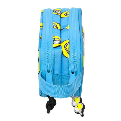 Portatodo Doble Minions Minionstatic Azul (21 x 8 x 6 cm)  Comprati.