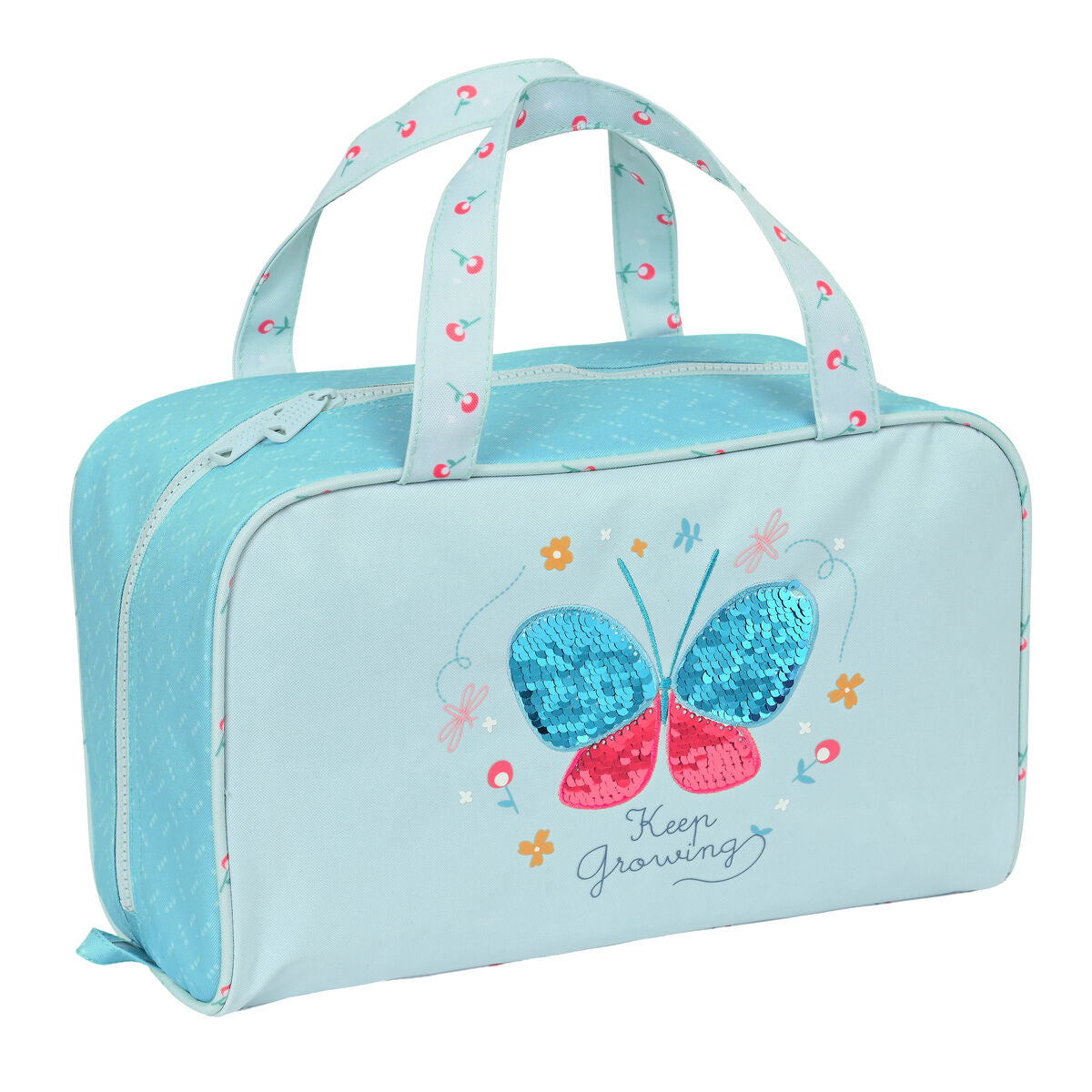 Neceser Escolar BlackFit8 Mariposa Azul 31 x 14 x 19 cm  Comprati.