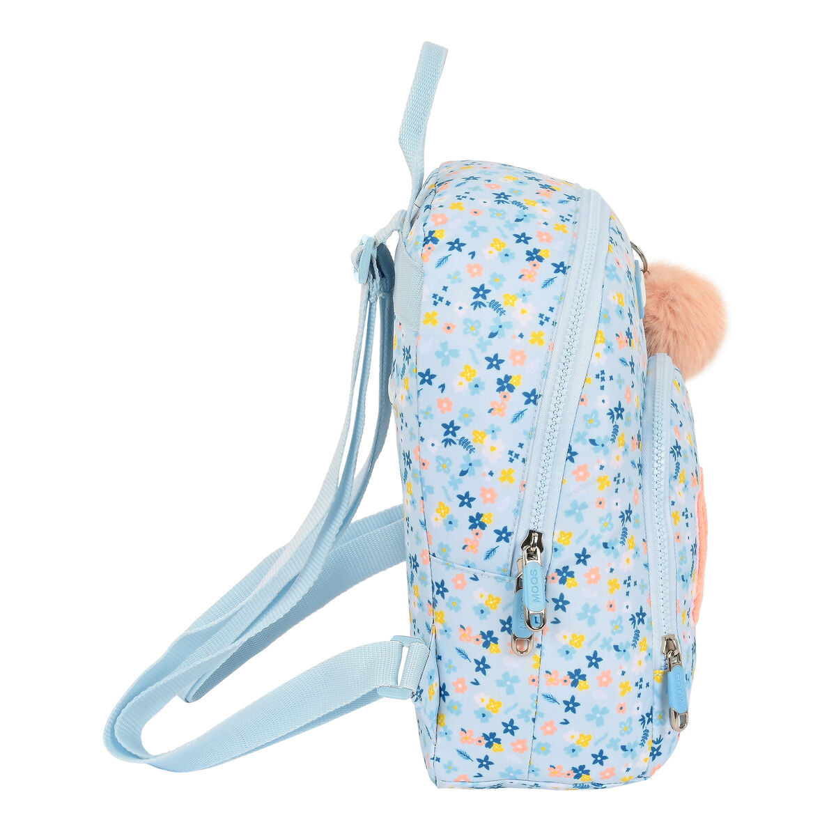 Mochila Infantil Moos Lovely Mini Azul claro (25 x 30 x 13 cm)  Comprati.