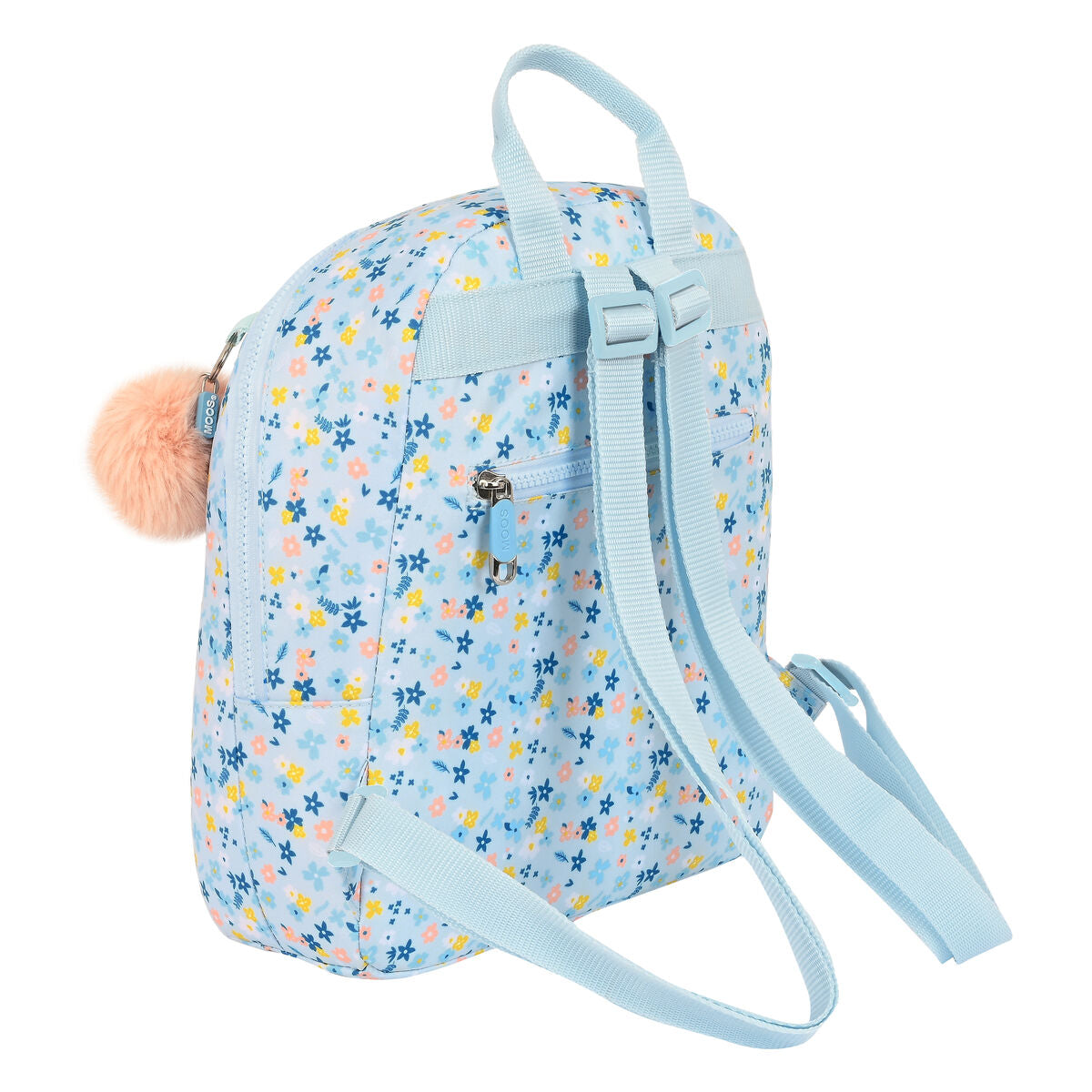 Mochila Infantil Moos Lovely Mini Azul claro (25 x 30 x 13 cm)  Comprati.