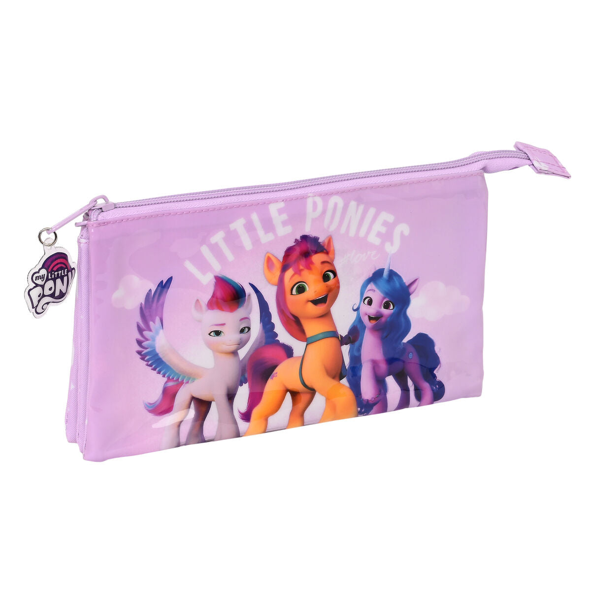 Portatodo Triple My Little Pony Lila (22 x 12 x 3 cm)  Comprati.