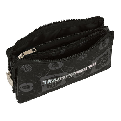 Portatodo Triple Transformers Negro 22 x 12 x 3 cm  Comprati.