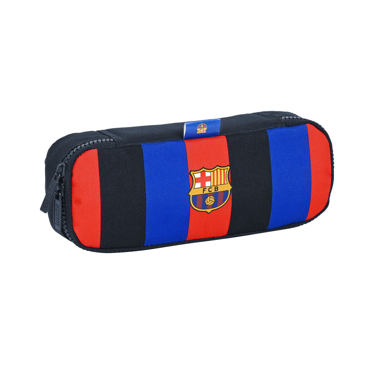 Estuche Escolar F.C. Barcelona Granate Azul marino (22 x 5 x 8 cm)  Comprati.